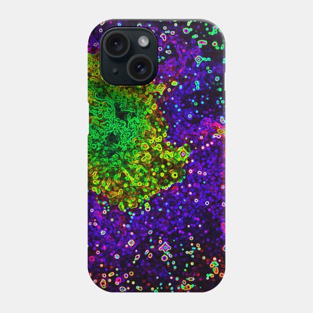 Black Panther Art - Glowing Edges 486 Phone Case by The Black Panther