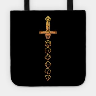 D&D Dice Sword Tote