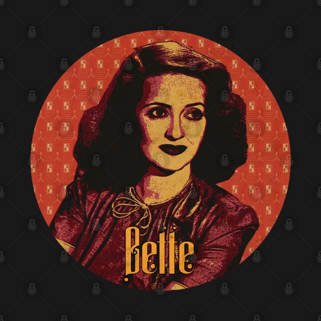 Bette Portrait by CTShirts