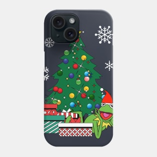 Kermit Around The Christmas Tree Muppets Phone Case