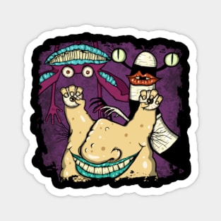 Aaahh!!! Real monsters Magnet