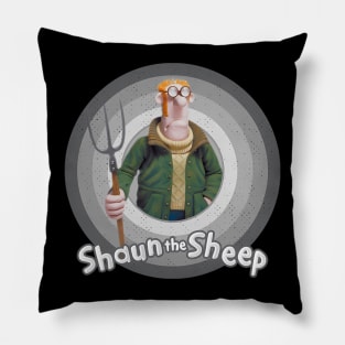 Vintage The Sheep TV Series Cartoon Shaun Pillow