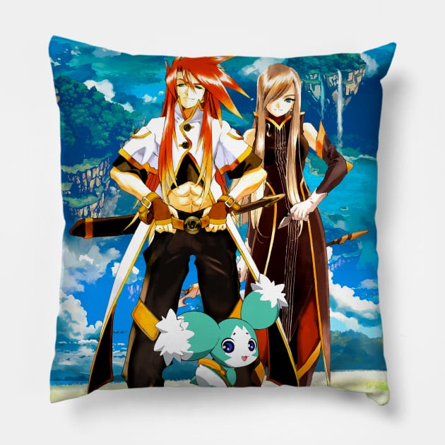 tales of abyss Pillow by syanart