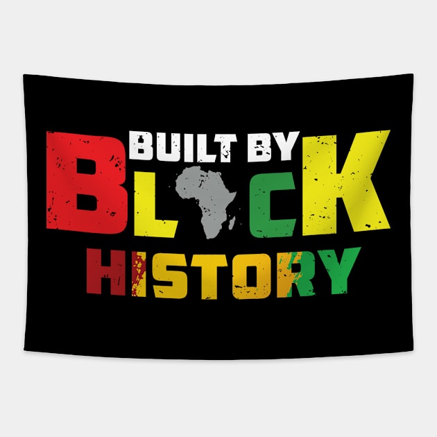 built by black history Tapestry by Riyadkhandaker