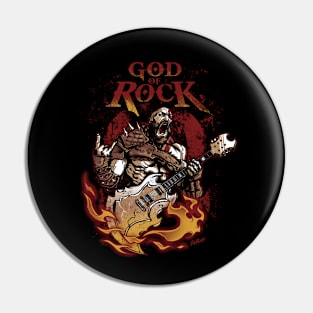 God of Rock Pin