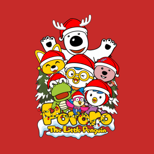 Pororo The Little Penguin Christmas T-Shirt