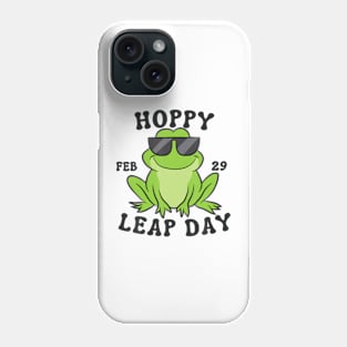 Funny Frog Lover Hoppy Leap Day February 29 Kids Adults Phone Case