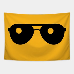 Cool sunglasses serif Tapestry