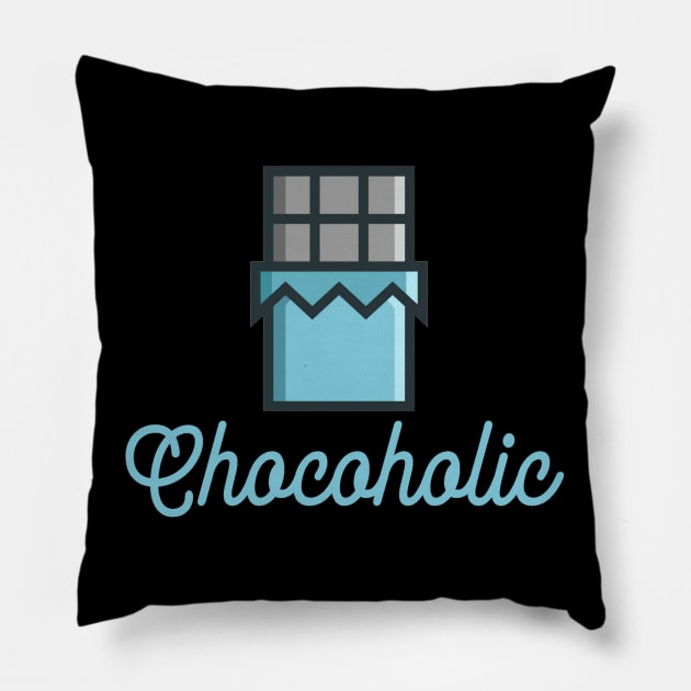 Chocolate Chocoholic Pillow by ballhard