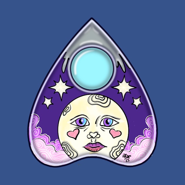 Moon Planchette by Atlas of Strange