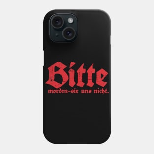 SCARY. GERMAN. GUY. Phone Case