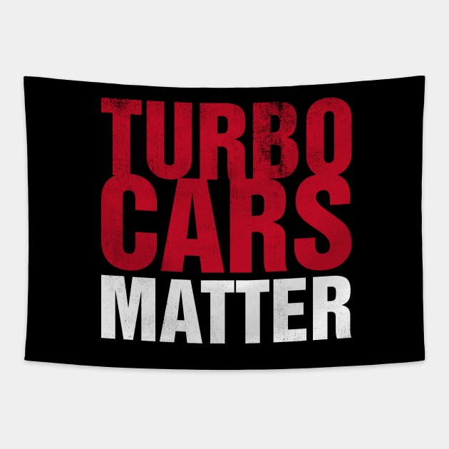 Turbo Cars Matter Tapestry by cowyark rubbark