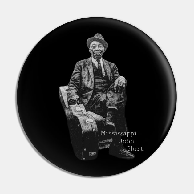 Mississippi John Hurt Pin by Distancer