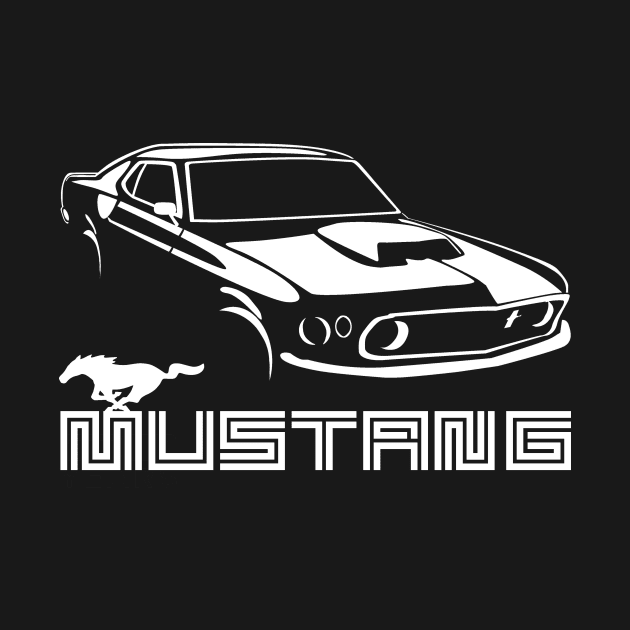 Ford Mustang Boss 429 Vintage by autoblastid