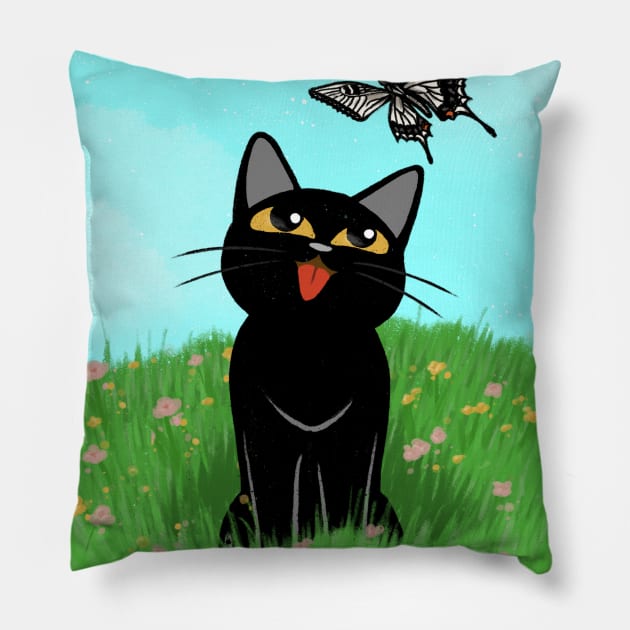 Swallowtail Pillow by BATKEI