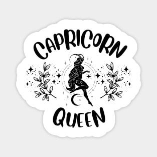 Capricorn Queen Magnet