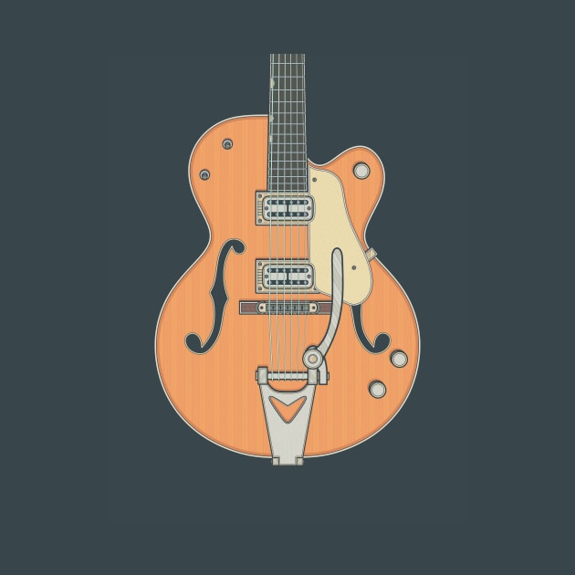 Rockabilly Guitar by milhad