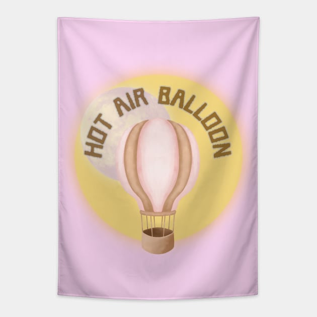 Hot Air Balloon Tapestry by DAZu