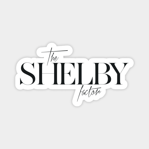 The Shelby Factor Magnet by TheXFactor