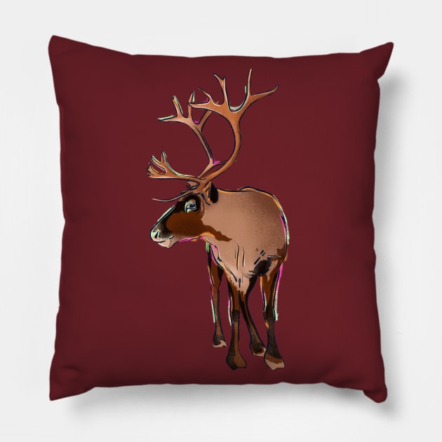 Prancer Pillow by ChrisPaulFarias