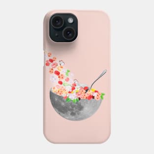 Flower Moon Collage art Phone Case