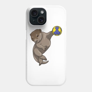 Otter Handball player Handball Phone Case
