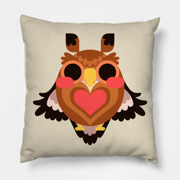 Love Bird Pillow by Melophilus