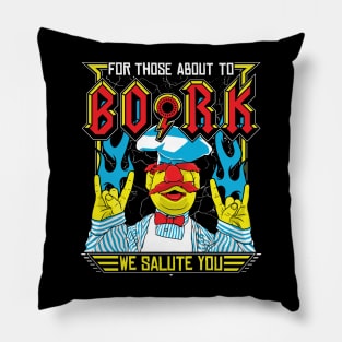 Swedish Chef For Those About to BORK Pillow