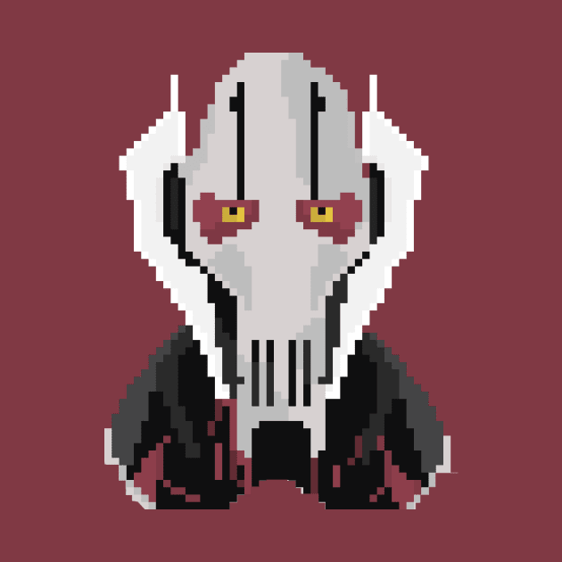 Pixelated General Grievous Headshot by royalsass