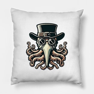 Tentacles Plague Doctor Pillow