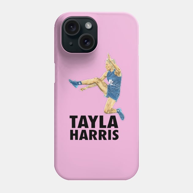 Taylay Harris The Kick Phone Case by vintagerry