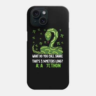 Funny Python Pithon Pi 3.14 Symbol Math Teacher Pi Day 2023 Phone Case