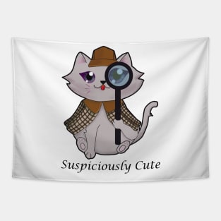 detective cat Tapestry