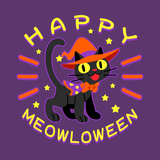 Happy Meowloween by TeeBudgie