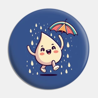 Rain of Smiles Pin