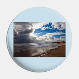 Northumbrian beach scene Pin