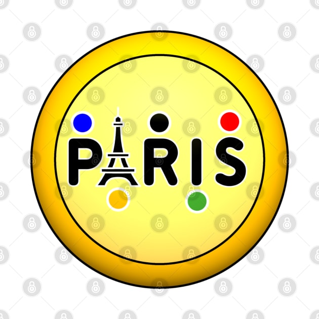 Paris medal by Nicostore