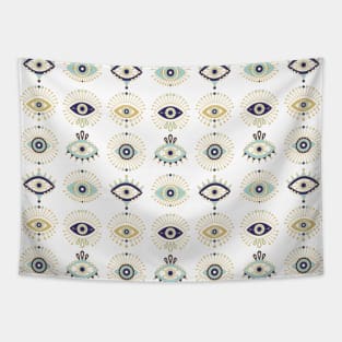 evil eyes Tapestry