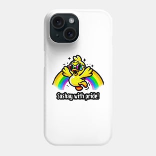 Sashay with Pride: A Rainbow Parade of Self-Love and Acceptance Phone Case