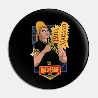 Hall of Fame 2024 Bull Nakano Pin