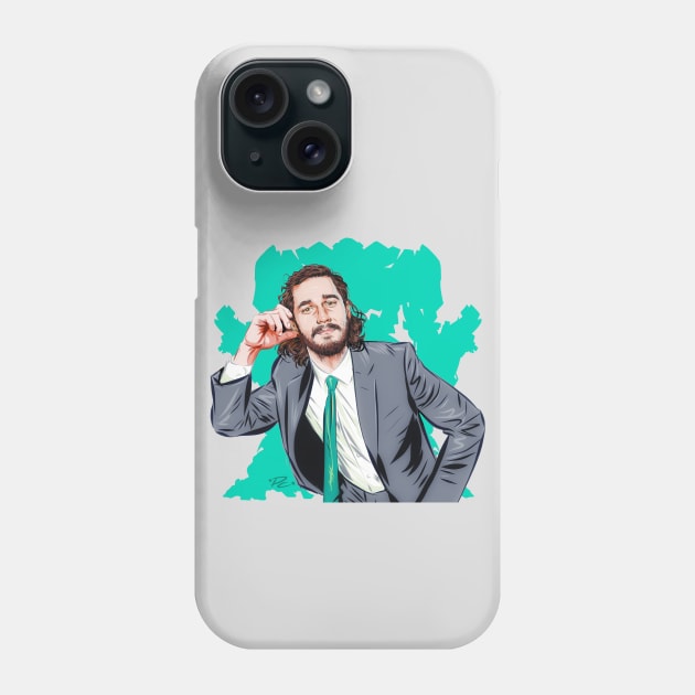 Shia LaBoeuf - An illustration by Paul Cemmick Phone Case by PLAYDIGITAL2020