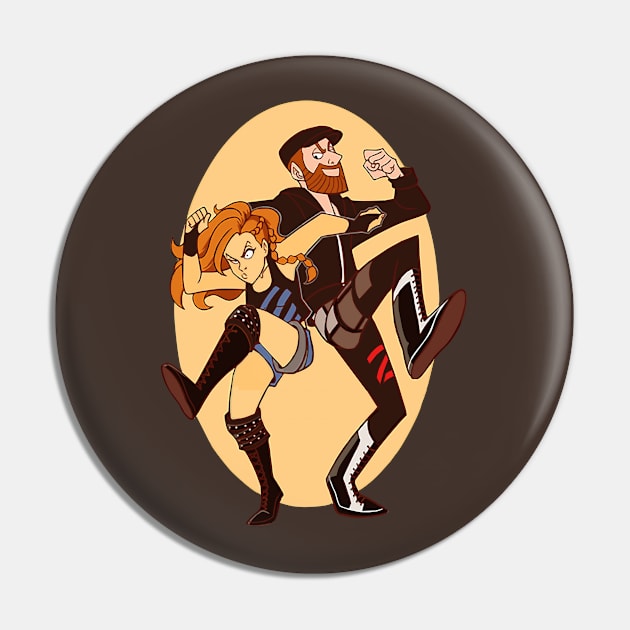 Becky Lynch Revolution Pin by jojoerashop