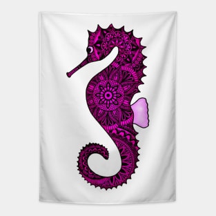 Seahorse (pink) Tapestry