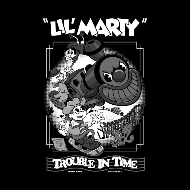 Lil Marty - Vinatage Cartoon Rubber Hose Back to the Future by Nemons