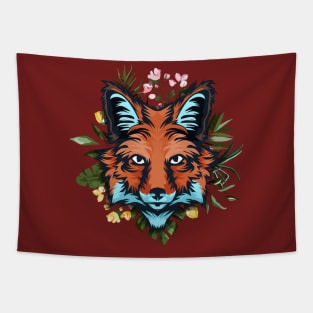 Fox | Fox in tropical Tapestry