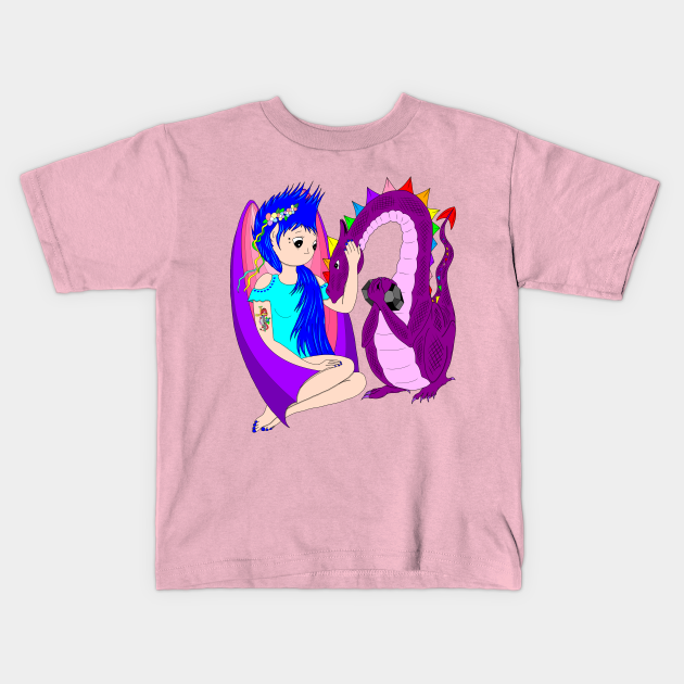 Onyx Crystal Fairy - Dragon - Maglietta Per Bambini | TeePublic IT