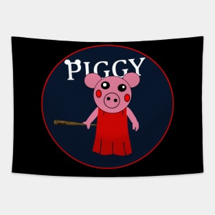 Funny Cute Piggy Tapestry