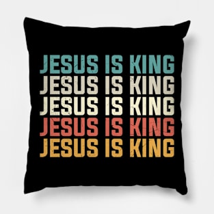 Jesus is King! Christian Pillow