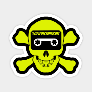 BOWWOWWOW Cassette Skull Magnet