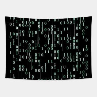 Ones And Zeros Binary Code Tapestry